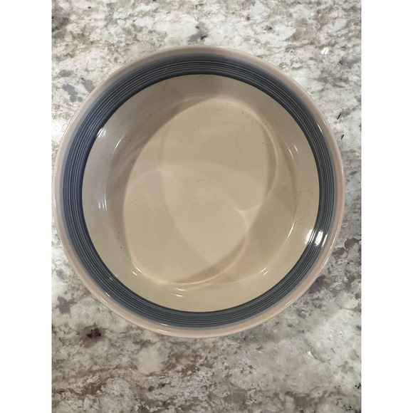 Mikasa Other - Mikasa Potters Art Blue Thunder Vegetable Serving Bowl 9" Japan